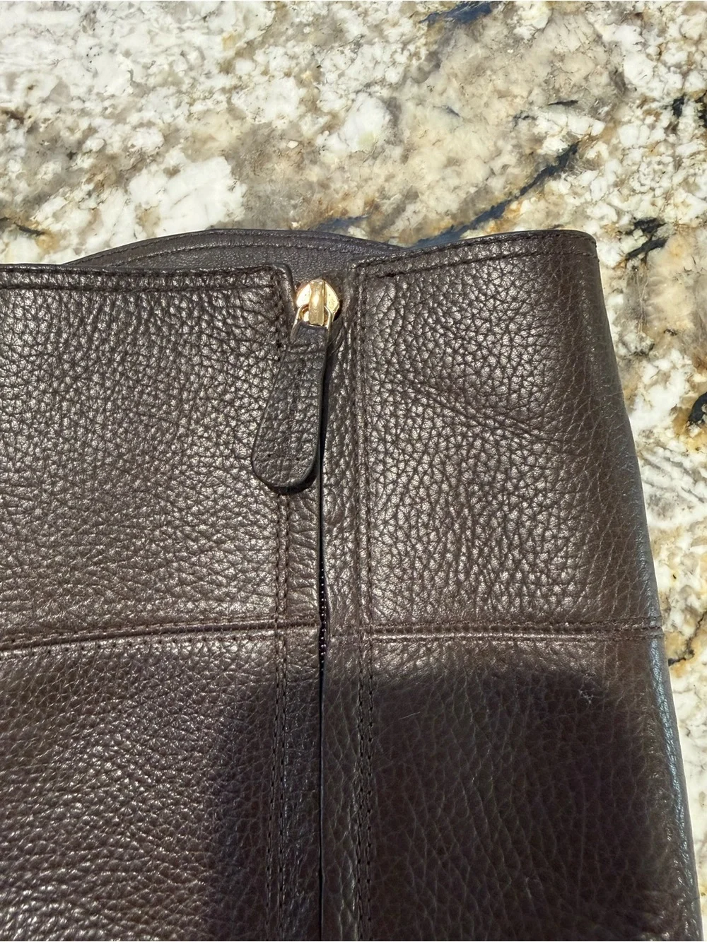 Tory Burch pebbled tumbled